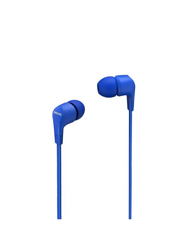 Słuchawki przewodowe douszne Jack 3,5 mm Philips TTAE1105BL niebieskie