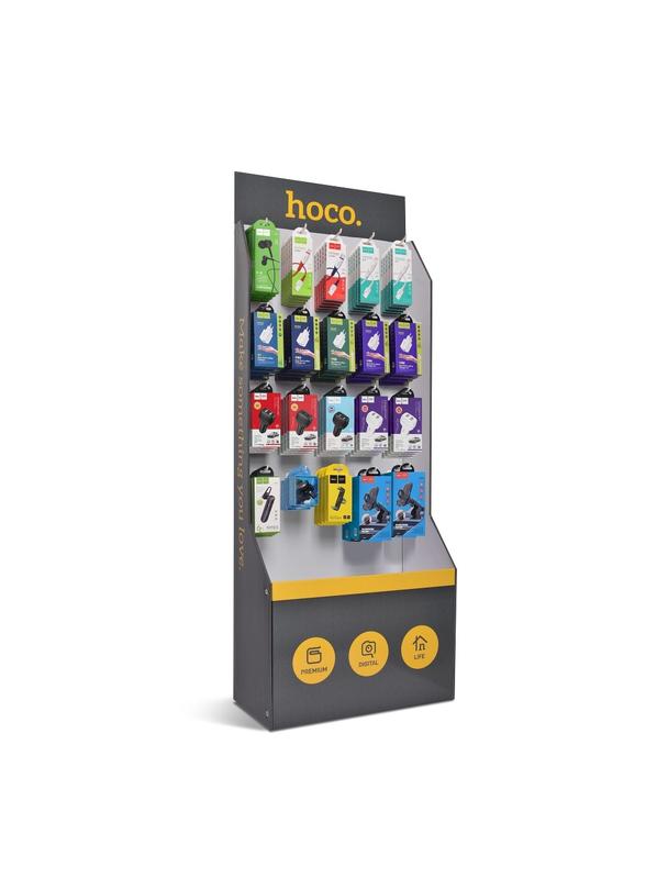 HOCO stand kartonowy na akcesoria + display card (20x)