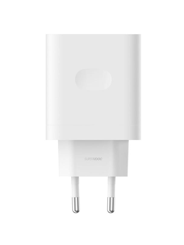 Oryginalna Ładowarka Sieciowa Oppo SuperVOOC VCB4JAEH 45W Power Adapter biała bulk