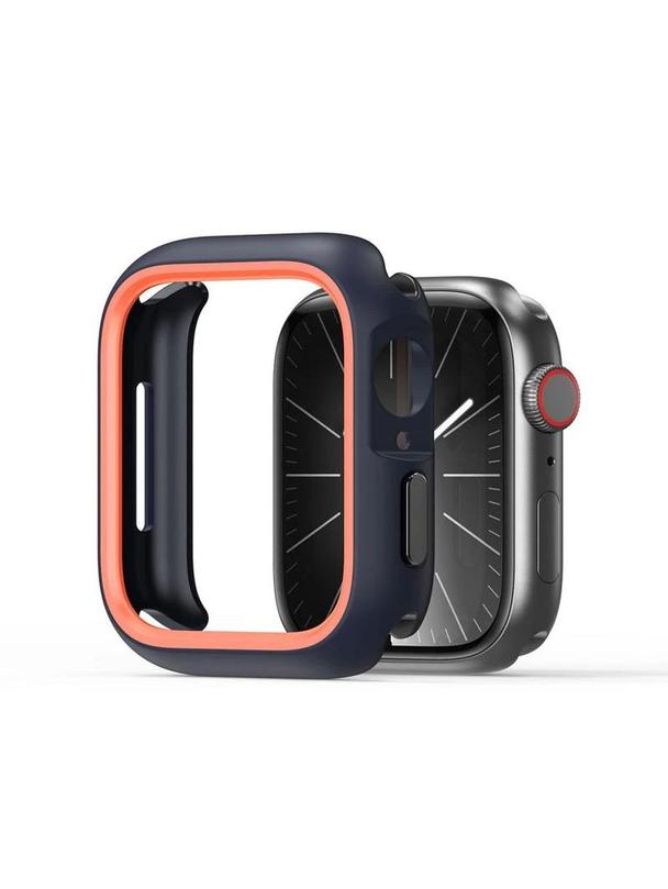 DUX DUCIS futerał BAMO do Apple Watch serii 10 46 mm czarno pomarańczowy