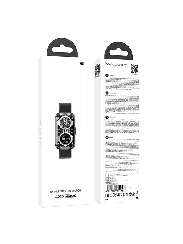 Smartwatch Hoco 1,47" TFT IP68 Y25 czarny