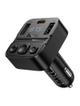 Transmiter samochodowy bluetooth Hoco USB A + USB C QC PD 35W E87 czarny