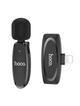 Mikrofon krawatowy bezprzewodowy Lightning Hoco L15 czarny