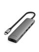 Adapter HUB 7w1 USB C Satechi Slim ST-P7SM szary