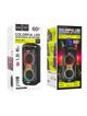 Zestaw do karaoke bluetooth 60W 6h Hoco HA13 MAX czarny