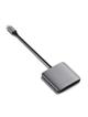 SATECHI adapter HUB 4w1 Typ C ST-H4CPDM szary