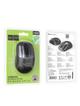 Myszka bezprzewodowa Hoco 2.4G 1600 dpi GM28 czarno szara