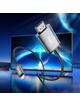 Kabel Lightning do HDMI Hoco 1080p 2 m UA27 stalowy szary