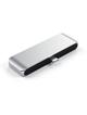 Adapter HUB 4w1 USB C Satechi Mobile Pro Hub ST-TCMPHS srebrny