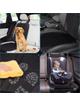 Mata ochronna na fotel samochodowy z organizerem czarna