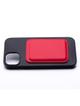 Portfel magnetyczny na karty LEATHER MAG WALLET kompatybilny z MagSafe  czerwony