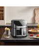 Frytkownica beztłuszczowa Air Fryer Hoco z ekranem dotykowym i okienkiem 8L 1700W HE21 czarna