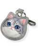 NIMMY etui na lokalizator / brelok BIG EYED PET 2.0 Cat szary