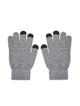 Rękawiczki do ekranów dotykowych TRAINGLE szare damskie
