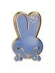 Stojak na telefon KRÓLICZEK - naklejany - niebieski