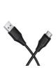 Kabel USB A do USB C Hoco 3A silikonowy 1 m X124 czarny