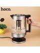 Czajnik elektryczny Hoco 1,8L HA01A szkło / stainless steel