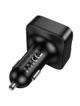 Transmiter samochodowy bluetooth Hoco USB A + USB C QC PD 35W E87 czarny