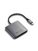 SATECHI adapter HUB 4w1 Typ C ST-H4CPDM szary