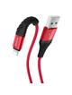 Kabel USB A do Lightning Hoco 2,4A 1 m X38 czerwony