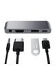 Adapter HUB 4w1 USB C Satechi Mobile Pro Hub ST-TCMPHM szary